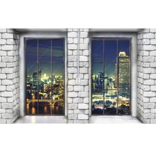 Fototapete Vlies 12983V8 Fenster 4-tlg. 368 x 254 cm
