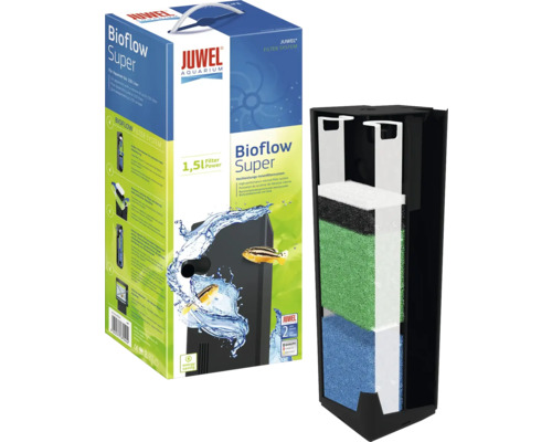 Aquarium-Innenfilter Juwel Bioflow Super Aquarium bis 150 l bis 300 l/h Juwel Bioflow Super Innenfilter für Aquarien bis 150 Liter, inklusive Filtermedien und Verpackung