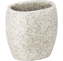 Dekorativer Pflanztopf aus Kunststein