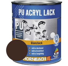HORNBACH Buntlack PU Acryllack glänzend RAL 8017 schokobraun 750 ml-thumb-0