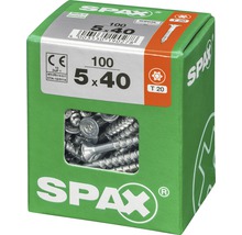 Spax Universalschrauben, 5 mal 40 Millimeter, 100 Stück