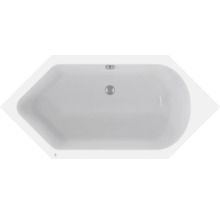 Trapez Badewanne von oben