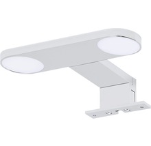 Weiße LED Wandleuchte mit zwei Leuchten