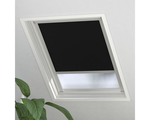 Soluna Verdunkelungsrollo Skylight 2.0 U08, schwarz, 117x116 cm