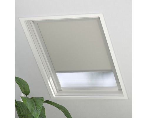 Soluna Dachfensterrollo Sky 2.0 Verdunkelung geeignet für Velux C02 beige 38,3x54 cm