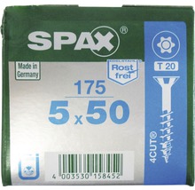 SPAX Schraubenpackung mit 175 Schrauben der Größe 5x50