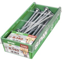 Spax Universalschrauben 8 x 140 Millimeter im grünen Behälter