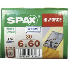SPAX Hi.Force Schraubenpackung 6x60 mit Korrosionsschutz