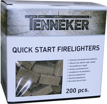 Packung Tenneker Quick Start Anzündsticks mit 200 Stück