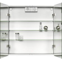 Spiegelschrank | Lyndalu IP20 cm Jokey HORNBACH 65x68 aluminium