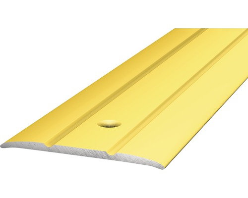 Übergangsprofil Alu gold gelocht 38 x 2700 mm-0