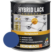 HORNBACH Buntlack Hybridlack Möbellack glänzend RAL 5010 enzianblau 750 ml-thumb-0
