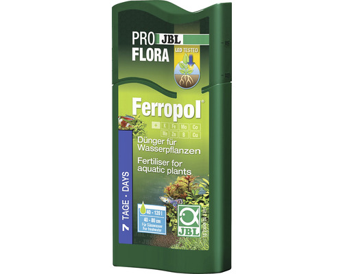 Pflanzendünger JBL Ferropol 100 ml D JBL ProFlora Ferropol Flüssigdünger für Wasserpflanzen
