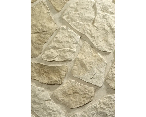 Beton Verblendstein Klimex Nevada 6,5 x 21,5 cm creme