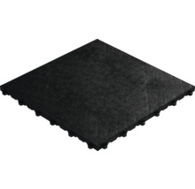 Klickfliese Kunststoff florco floor 40x40 cm schwarz