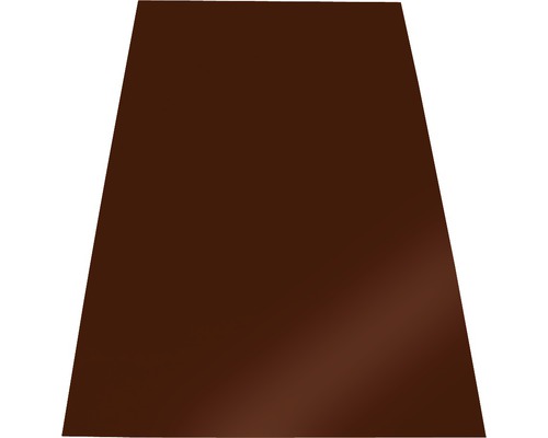 PRECIT Schornsteinblech Oxidrot RAL 3009 1250 mm x 1000 mm x 0,5 mm Braune Bodenfliese