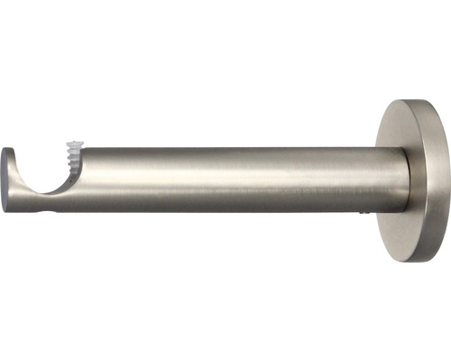 Wandträger 1-läufig für Rivoli edelstahl-optik Ø 20 mm | HORNBACH