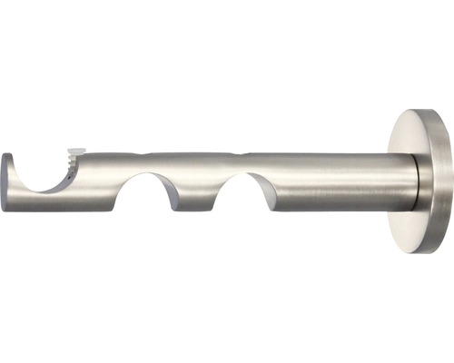 Wandträger 1-läufig für Rivoli edelstahl-optik Ø 20 mm | HORNBACH