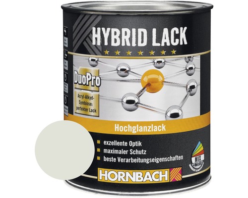 HORNBACH Buntlack Hybridlack Möbellack glänzend RAL 7035 lichtgrau 750 ml-0