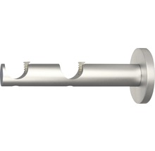 Wandträger 2-läufig für Rivoli alu-silber Ø 20 mm 12 cm lang