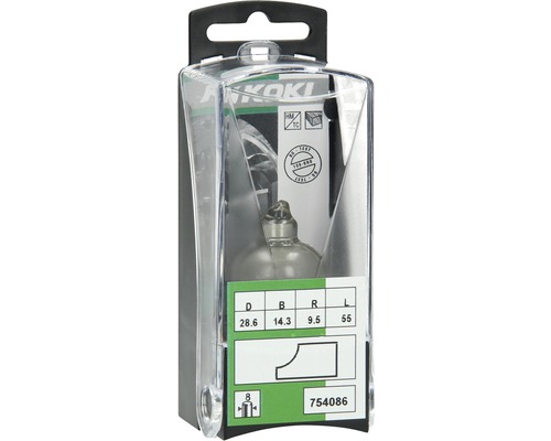 Abrundfräser im transparenten Gehäuse