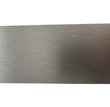 Aluminiumprofil mit gebürsteter Oberfläche
