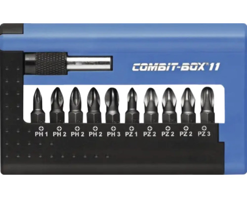 Bit Set Industrie Witte PH/PZ 11-tlg Bit Set Industrie Witte PH/PZ 11-tlg