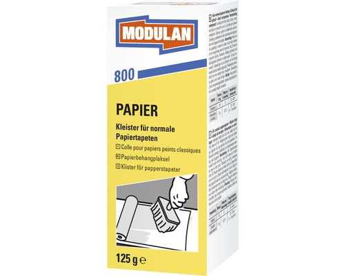 MODULAN 800 Kleister für Papiertapeten weiß 125 g