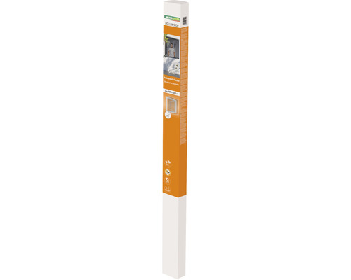 Pollenschutz Windhager PLUS Magnet-Rahmenfenster weiss 100x120 cm Verpackung einer Pollenschutzgittertür für Fenster