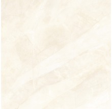 Beige Bodenfliese mit Marmoroptik