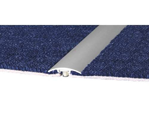 Prinz D.O.S. Übergangsprofil Alu silber 30 x 2700 mm Bodenprofil zur Verbindung von Teppichböden