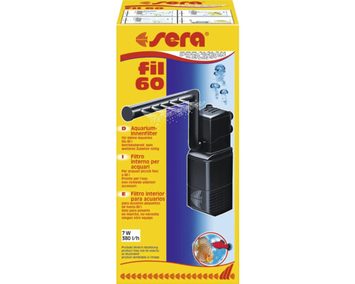 Sera Fil 60 Aquarium Innenfilter für Aquarien bis 60 Liter