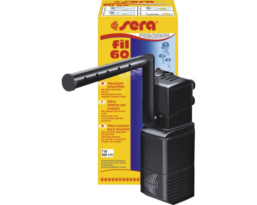 Aquarium-Innenfilter sera fil 60 Precision für Aquarien bis ca. 60 L Sera Fil 60 Innenfilter für Aquarien bis 60 Liter