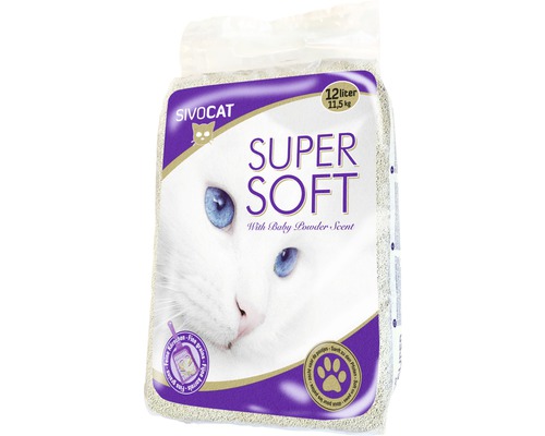 Katzenstreu SIVOCAT Super Soft 12 l
