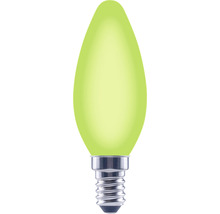 FLAIR LED Kerzenlampe C35 E14/2W grün-thumb-2