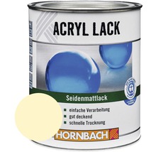 HORNBACH Buntlack Acryllack seidenmatt hellelfenbein 375 ml-thumb-0