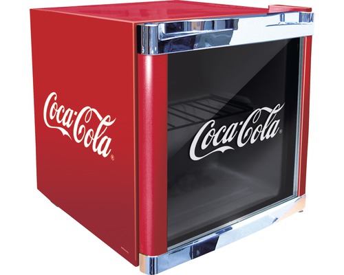Getränkekühlschrank Cool Cubes Coca Cola BxHxT 43 x 51 x 47,5 cm Kühlteil 48 l Coca-Cola Kühlschrank mit Glasfront