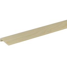 Holzleiste mit Winkelprofil