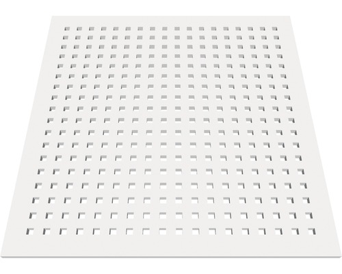 Akustikplatte mit quadratischen Löchern