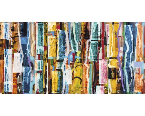 Fototapete Vlies V10-767 Clearwater XXI 10-tlg. 500 x 250 cm Abstraktes Kunstwerk mit vertikalen Formen