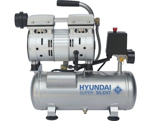 Kompressor Hyundai Silent SAC55751 8 Bar 6 l Hyundai Super Silent Kompressor