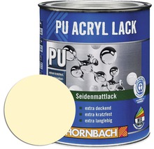 HORNBACH Buntlack PU Acryllack seidenmatt RAL 1015 hellelfenbein 125 ml-thumb-0