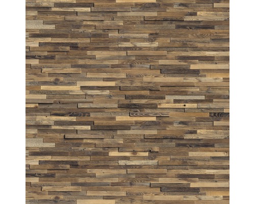 Wandverkleidung aus Holzpaneelen