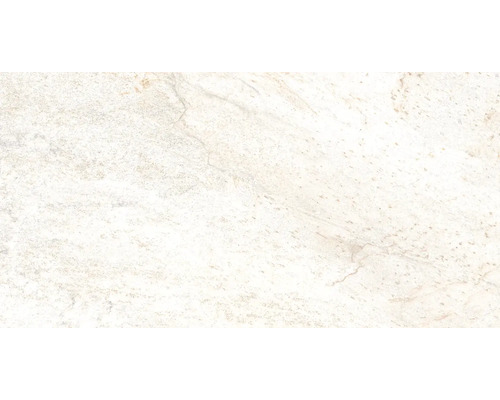 Feinsteinzeug Wand- und Bodenfliese Quarzite Blanco 32 x 62,5 x 0,9 cm-0