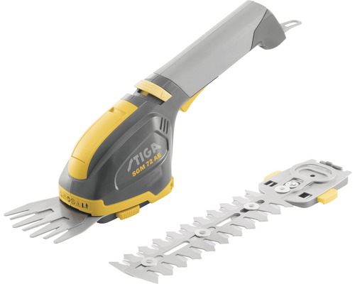 Akku-Grasschere/Strauchschere STIGA SGM 72Ae inkl. Akku 7,2 V, 2,5 Ah und Ladegerät Akku-Grasschere mit Strauchscherenaufsatz von Stiga