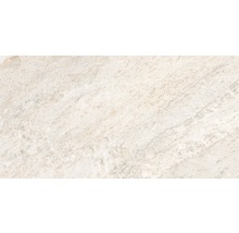 Feinsteinzeug Wand- und Bodenfliese Quarzite Blanco 32 x 62,5 x 0,9 cm-thumb-6