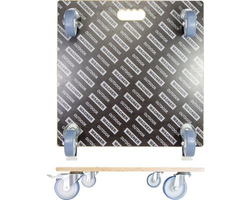 Wagner Möbelroller mit Rollen und Tragegriff