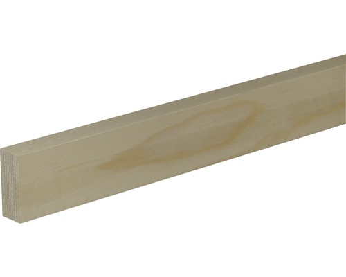 Rechteckleiste Fichte/Kiefer roh 1000 x 46 x 19 mm Holzleiste