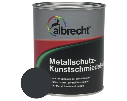 Albrecht Kunstschmiedelack anthrazit 375 ml