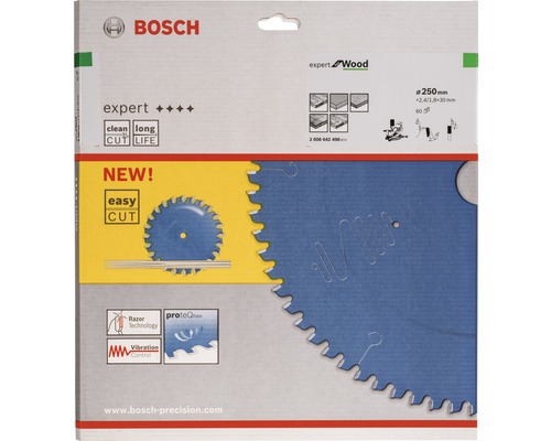 Bosch Expert Holzsägeblatt, 250 mm Durchmesser